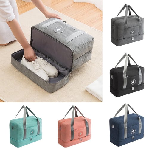 Travel Bags For Women Men Duffle Bag Organizer Large Capacity Waterproof  Dry Wet Separation Fitness Shoulder Handbag Travel Bag