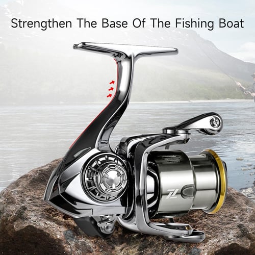 Dual Handle Spinning Reel 5.2:1 Gear Ratio 7+1 Bearing Left Right