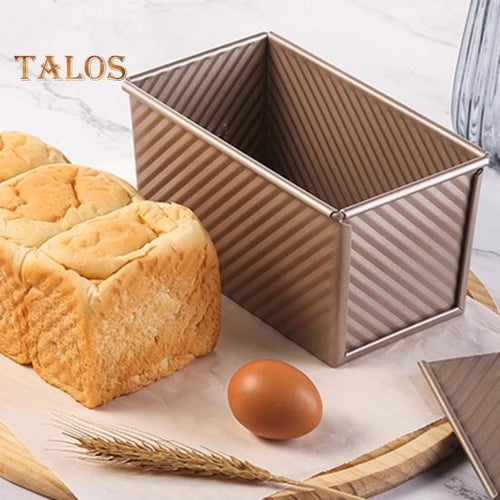 Rectangular Loaf Pan Carbon Steel Nonstick Bellows With Cover Toast Box  Mold Bread Mold Eco-friendly Baking Tools For Cakes