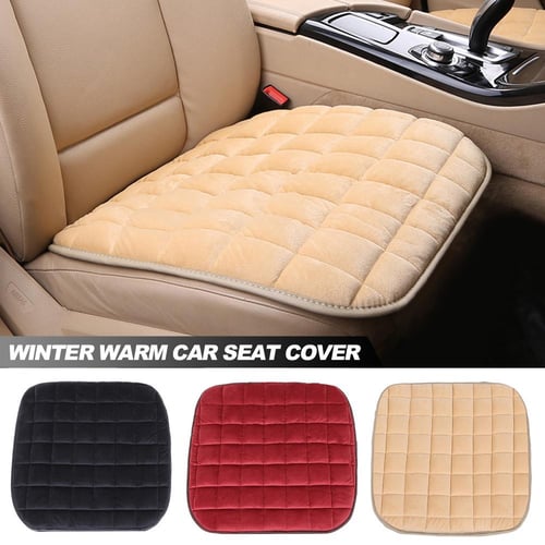 Universal Winter Warm Car Seat Cover Cushion Anti-slip Front Chair