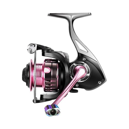 Mavllos Pink Metal Fishing Reel 14+1BB 5.2:1 10KG Max Drag