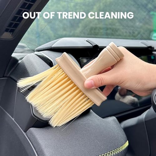 Cheap High Density Soft Bristle Car Dust Removal Brush Auto Air
