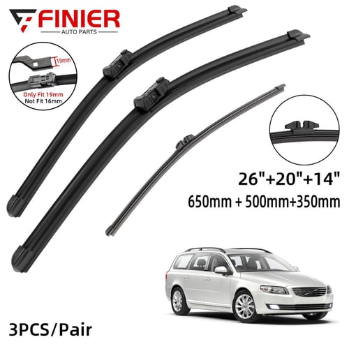 3PCS Wiper Blades For A6 C7 2011-2018 26 21 16 Fit Front Windshield  Windscreen Window Brushes Cutter Accessories 2012 2013 2014 2015 2016 2017  - buy 3PCS Wiper Blades For A6 C7