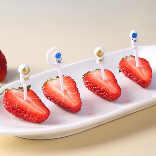 10pcs Cute Bento Kawaii Animal Fruit Picks Food Forks Lunch Box Accessory  Tools!