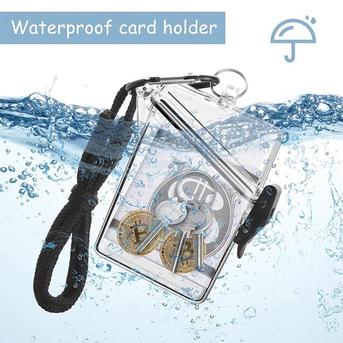 Cheap Lanyard ID Badge Holder Convenient Versatile Waterproof