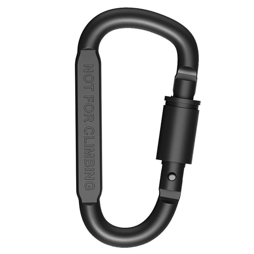 Carabiner Accessory Clip, Small, 48mm, Black