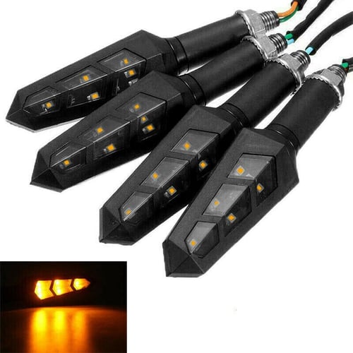 POSSBAY New Universal 4X Motorcycle 6LED Turn Signals Blinker Light  Indicator - buy POSSBAY New Universal 4X Motorcycle 6LED Turn Signals  Blinker Light Indicator: prices, reviews