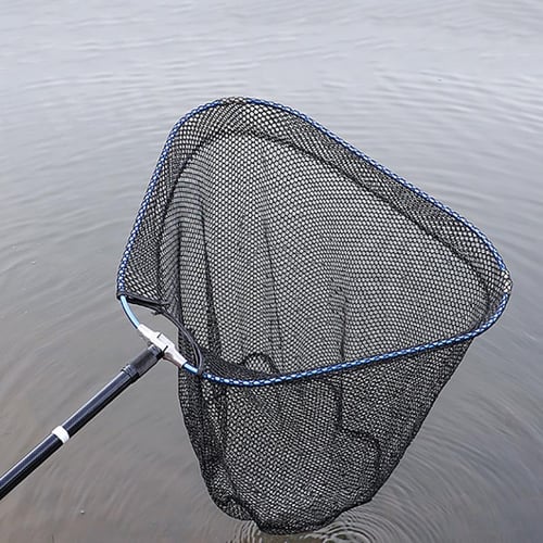 50cm Retractable Fishing Net Aluminum Alloy Mesh Trout Hand Net