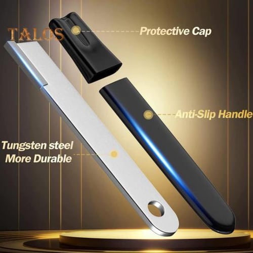 1pc Portable Edc Sharpening Tool Multi-functional Outdoor Tungsten Steel  Sharpening Rod Knife Sharpener