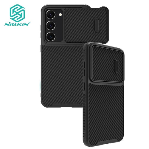 Samsung Galaxy S23 Plus case black NILLKIN SYNTHETIC FIBER S