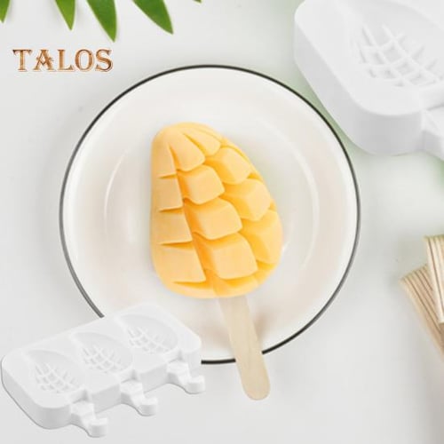 1set Cartoon Animal Design Popsicle Mold, Cute Multi-grid Silicone Ice Pop  Mold For Kitchen
