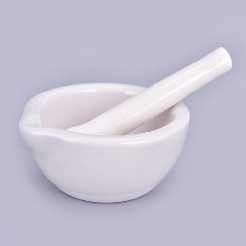 Resin Mortar Pestle Tool Set 11 Cm Large Mortar Kitchen Herbs