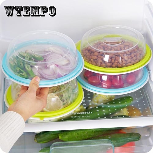 Transparent Food Covers In Microwave Oven/Refigerator Oil Cap Heated Sealed  Plastic Cover Dish Dishes Dustproof Cover Food Cover