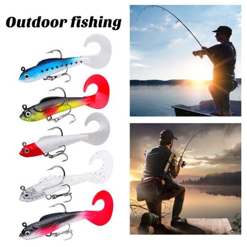 3pcs/lot Topwater Frog Lure Bass Trout Fishing Lures Kit Set Realistic Prop  Frog Soft Swimbait Floating Bait With Weedless Hooks - Fishing Lures -  AliExpress