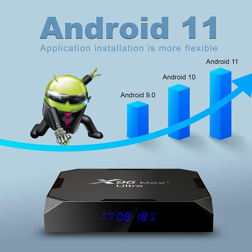 Amlogic S905x4 Android 11 Tv Box 4gb 128gb 1000m Dual Wifi 4k Av1
