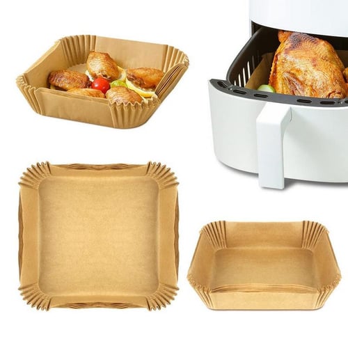 25pcs Household Air Fryer-special Paper Plate, Disposable Oil