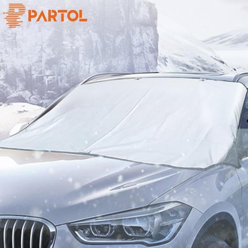Automobile Sunshade Cover Snow Ice Shield For Windshield Winter Sun Car  Front Window Windscreen Cover 195cm x - buy Automobile Sunshade Cover Snow  Ice Shield For Windshield Winter Sun Car Front Window