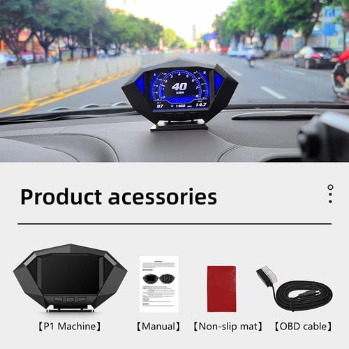 G10 Car HUD GPS Speedometer Head Up Display Digital Smart System