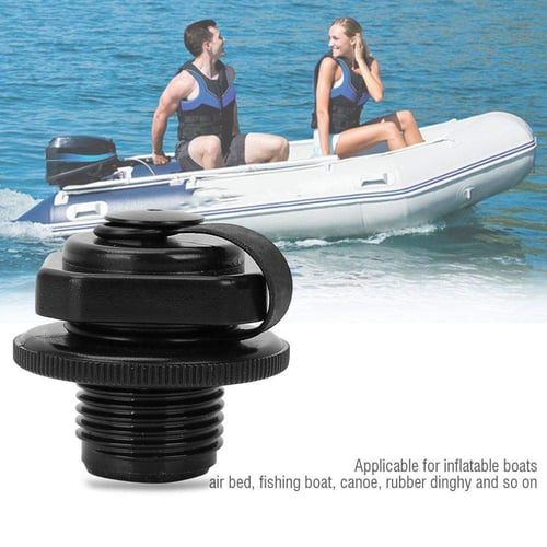 1pc Grey Plastic Rubber Boat Air Valve for Inflatable Boat Paddle Boards  Raft Kayak Canoe Dinghy Accessories