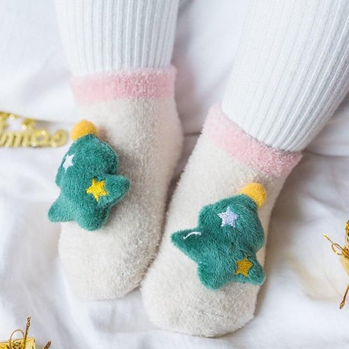 Baby Boy Sock， Infant Socks Non Slip Socks for Toddlers Kids Girls 