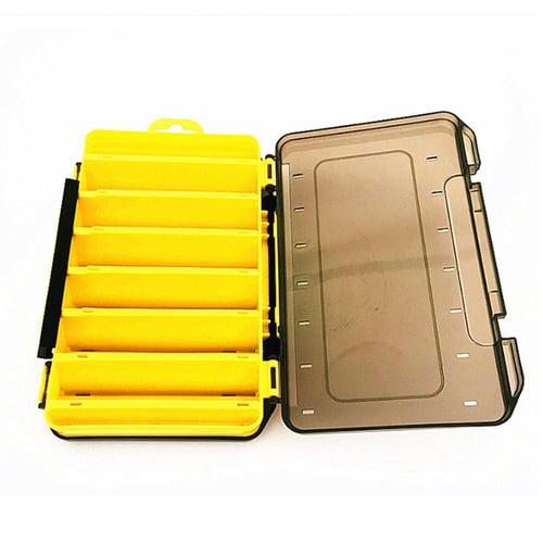 19cm Fishing Tackle Boxes Storage Case Multifunctional Double