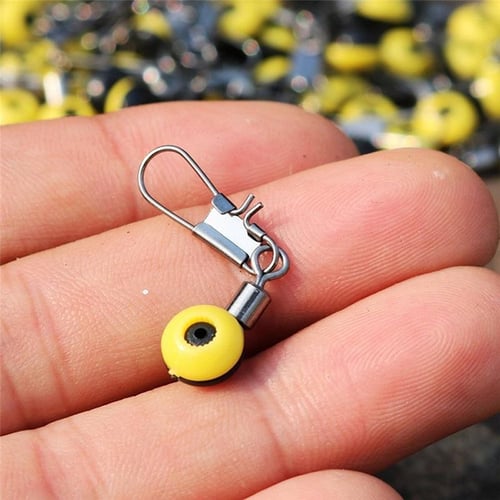 10sets/60pcs Colorful Olives Cylindrical Carp Fishing Line Space