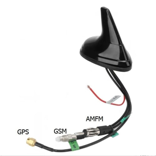 gps+gsm+dab car shark antenna automobile ornament