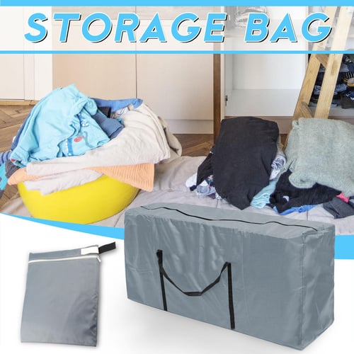 Storage Bags Extra Large Reusable Storage Bags With Strong Handles &  Zippers, Heavy Duty Washable Moving Bag, Closet, Underbed Organizer For  Bedding
