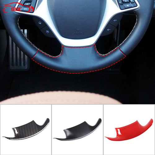 A Set Steering Wheel Cover Panel Sticker Trim Accessories Interior For  Chevrolet Camaro 2010-2011
