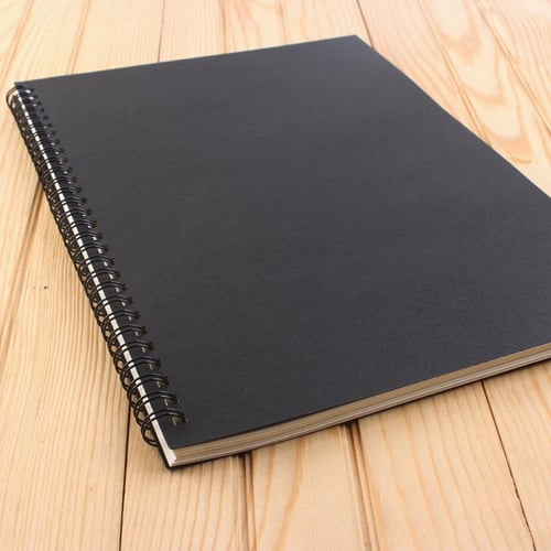 Reeves Hard Back Spiral Bound Sketch Book -Drawing Pad Sketching Paper -  Size A5 