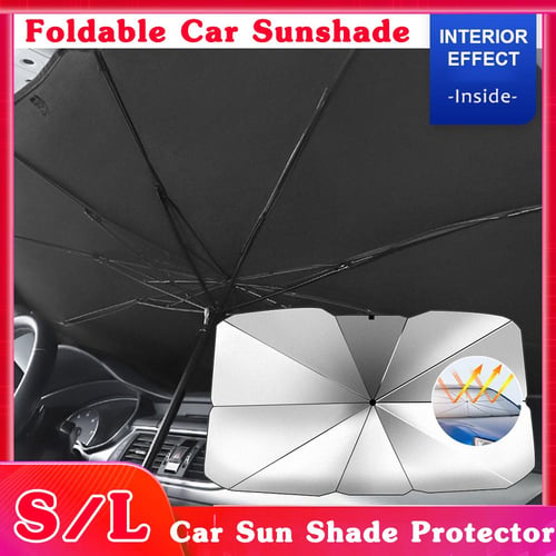 Car Sun Shade Protector Parasol Auto Front Window Sunshade Covers Car Sun  Protector Interior Windshield Protection Accessories