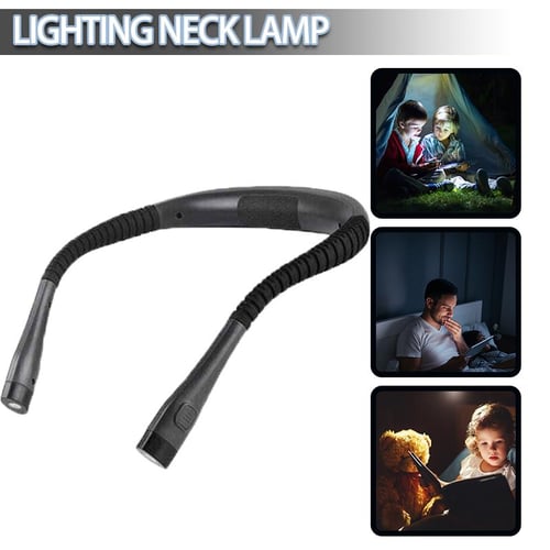 Neck Reading Light Foldable Usb Rechargeable Led Book Light 3