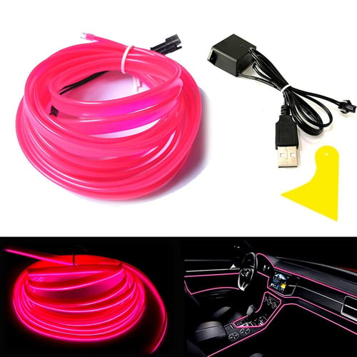 Buy Car LED Interior Strip Light,EL Wire Automotive Car Interior