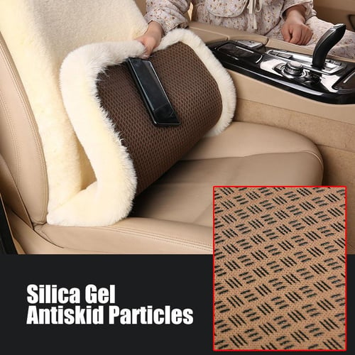 Plush Car Seat Cover Set Universal Seat Cushion Auto Seat Protector Mat  Covers