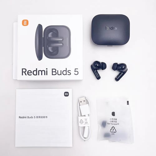 Original Xiaomi Redmi Buds 5 TWS Earbuds Bluetooth 5.3 Earphone Noise  Cancelling