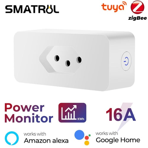 Cheap Home Automation Smart Socket Tuya Wifi Plug 16a Brazil