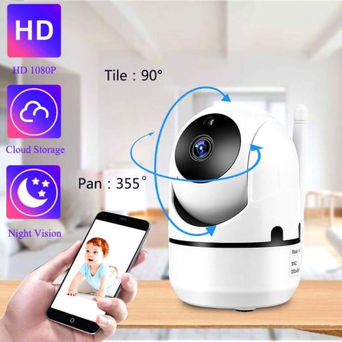 HD IP Camera Wireless Home Security Camera 360° WI-FI Cloud Camera Two Way  Audio Night Vision CCTV Camera