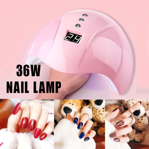 Nail Light, Portable LED Nail Lamp 36W USB Charger For Home