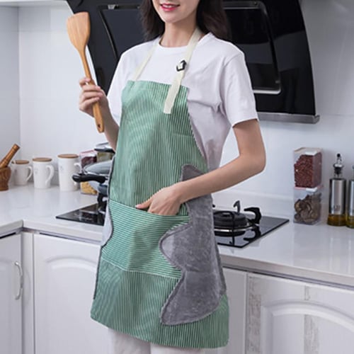 Apron Sleeveless Wipe Hand Cartoon Rabbit Women Apron Kitchen