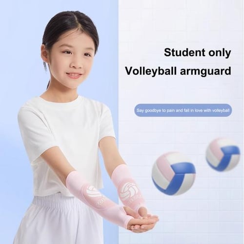2Pcs Volleyball Arm Sleeves Forearm Compression Basketball Wrist