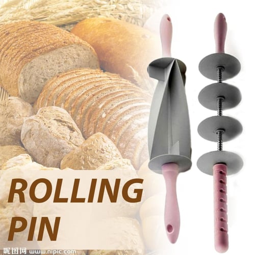 1pc Plastic Croissant Dough Cutter, Two Tone Roller Croissant Cutter For  Kitchen