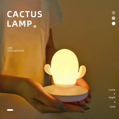 Adorkable Silicone LED Capybara Night Light Animal Lamp Touch