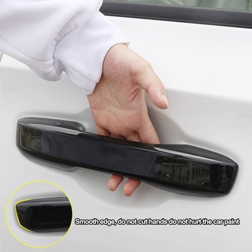 For Honda For CRV 2023 ABS Gloss Black Exterior Car Door Handle Cover Trim  4 Pcs 