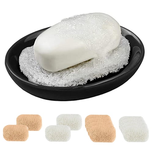 Leaf Shape Hollow Design Soap Holder Bathroom Silicone Soap Dish Storage  Plate Tray Seld Draining Soap Holder - China Plastic Soap Dish, Soap Dish