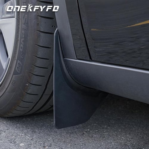 Auto Mud Flaps for Tesla Model Y 4pcs Auto Mudflaps Front and Rear  Dedicated TPE Mudguard Fenders Protector Car - buy Auto Mud Flaps for Tesla  Model Y 4pcs Auto Mudflaps Front