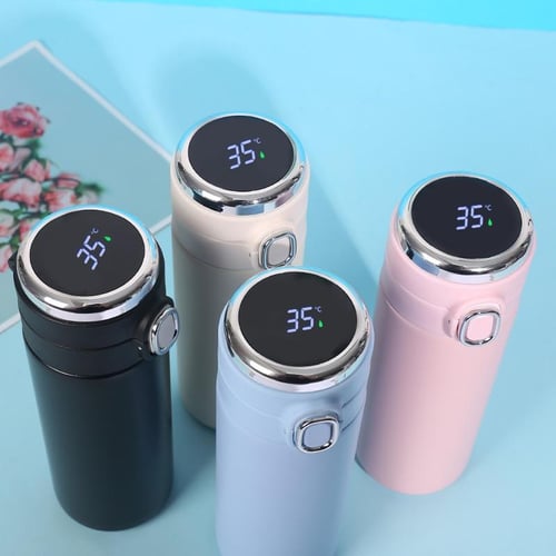 Smart LED Temperature Control Coffee Mugs Travel Cups Insulated Stainless  Steel Double Wall Vacuum Thermos Flask Bottle - China Smart Water Bottle  and Inteligent Bottle price