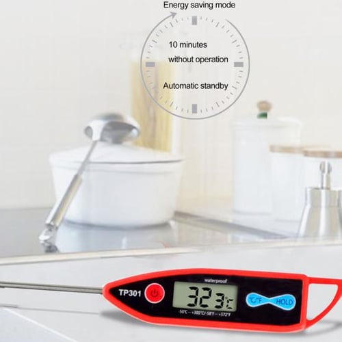 Meat Thermometer Probe Type Quick-measuring Anti-rust Useful Food Oil  Temperature Meter Kitchen Accessories
