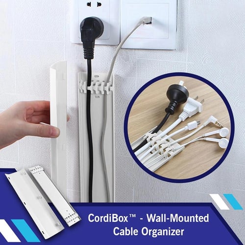 Self-Adhesive Wall Hooks Thumb Cable Organizer Clips Key Hook