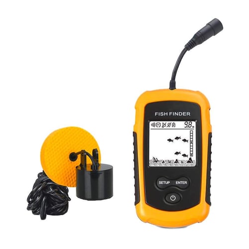 Smart Portable Depth Fish Finder with 100M Wireless Sonar Sensor