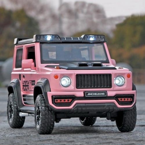 1/18 Scale SUZUKI Jimny Off-Road Diecast Car Model Toy, Pull Back Toy  Vehicle with Sound and Light for Kids Toddler Boys Girls Gift Collection -  buy 1/18 Scale SUZUKI Jimny Off-Road Diecast
